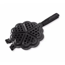 Nordic Ware Sweetheart wafelijzer 5 stuks gietaluminium zwart