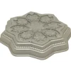 Nordic Ware Sweet Snowflakes bakvorm ø 26 cm aluminium grijs