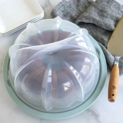 Nordic Ware taartschaal met deksel ø 29,5 cm kunststof mintgroen