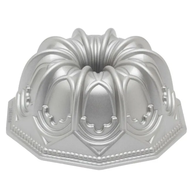 Nordic Ware Vaulted Dome tulbandvorm ø 23 cm aluminium grijs