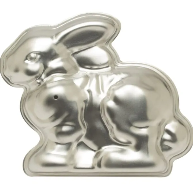 Nordic Ware Vintage 3D Easy Bunny konijn bakvorm 26 cm aluminium