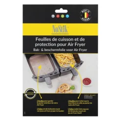 NoStik herbruikbaar bakpapier airfryer dual PFAS-vrij 2 stuks