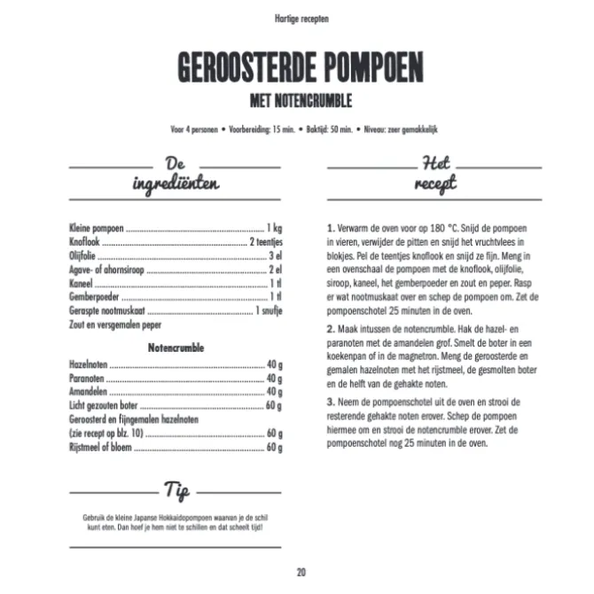 Noten : 36 recepten met een bite