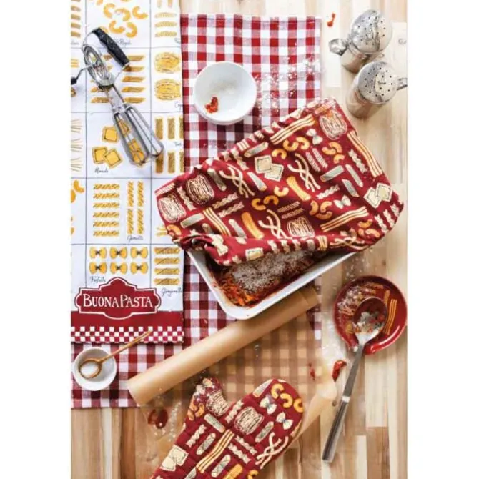 Now Designs Buona Pasta ovenwant 30 x 13 cm katoen