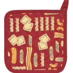 Now Designs Buona Pasta pannenlap 20 x 20 cm katoen