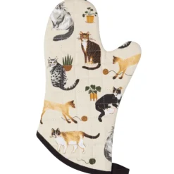 Now Designs Cat Collective ovenwant 30 x 13 cm beige