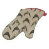 Now Designs Chicken Scratch ovenwant 30 x 13 cm grijs