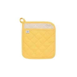 Now Designs Lemon Superior pannenlap 20 x 20 cm katoen geel
