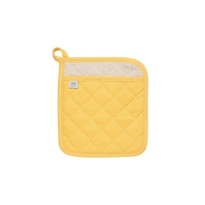 Now Designs Lemon Superior pannenlap 20 x 20 cm katoen geel