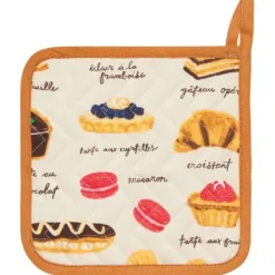 Now Designs Patisserie pannenlap 20 x 20 cm katoen