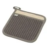 Now Designs Pinstripe Granite pannenlap 20 x 20 cm katoen grijs