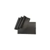OFYR placemats leer zwart 4 stuks