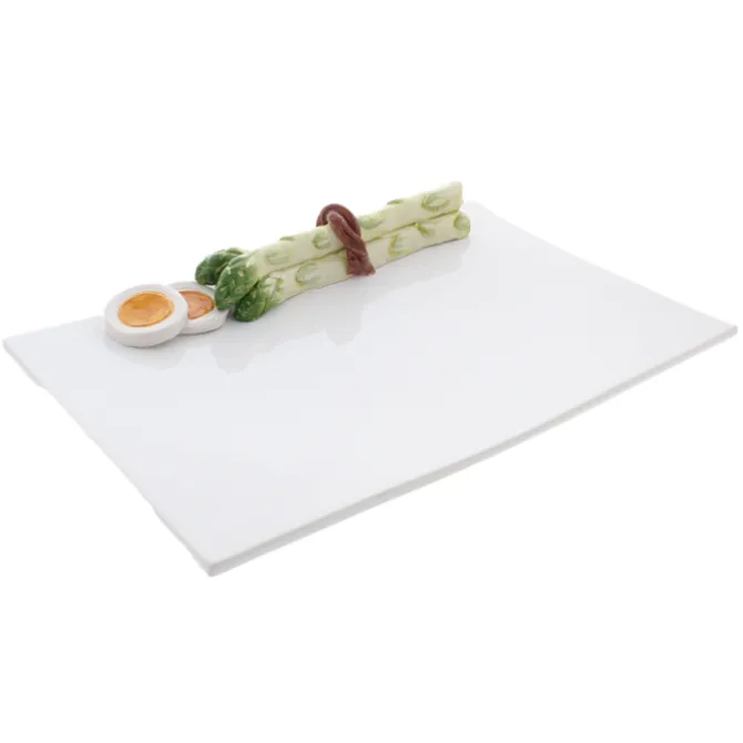 Oldenhof aspergeschaal met asperges en eitjes