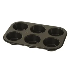 Oldenhof Bakers Select bakplaat 6 muffins staal