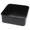 Oldenhof Bakers Select vierkant bakblik met losse bodem 20,5 x 20,5 staal zwart