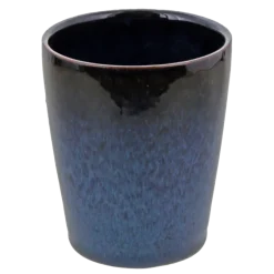 Oldenhof 1821 beker 300 ml aardewerk azuurblauw