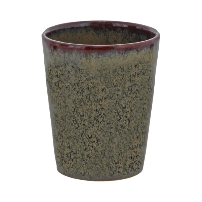 Oldenhof 1821 beker 300 ml aardewerk mosgroen