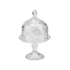 Oldenhof bonbonnière op voet 20 x 13 cm glas