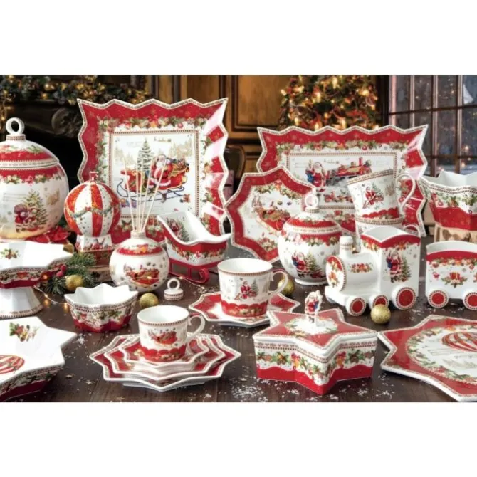 Oldenhof Christmas Memories pot ø 12 cm porselein