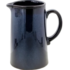 Oldenhof 1821 Cilinder karaf 1,2 liter aardewerk indigo blauw