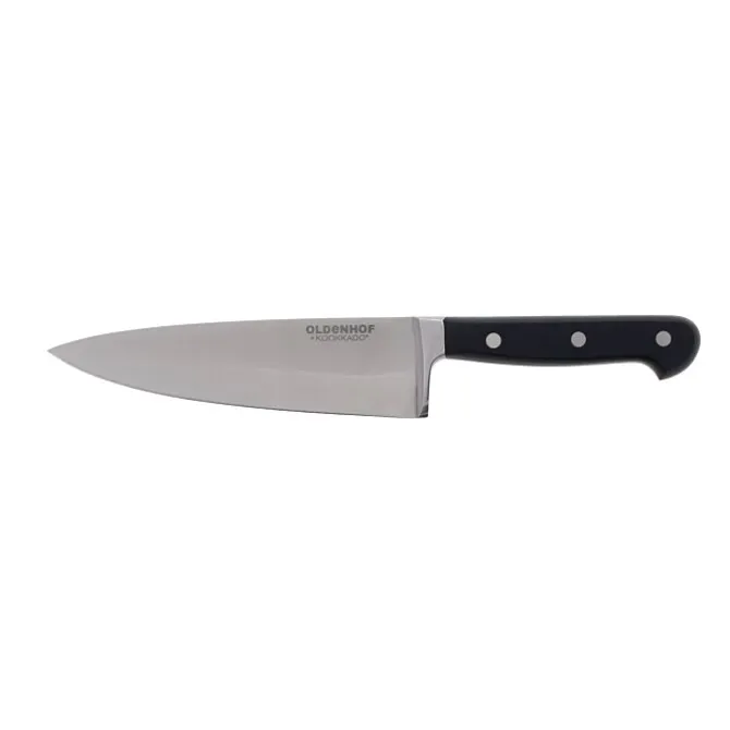 Oldenhof Classic koksmes 18 cm messenstaal