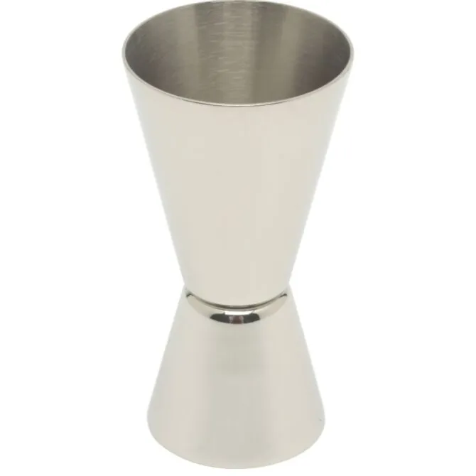 Oldenhof cocktailmaatbeker 2-4 cl rvs glans