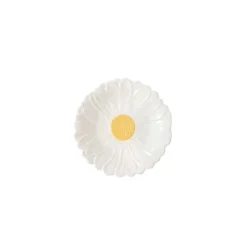 Oldenhof Daisy gebaksbord ø 16 cm aardewerk wit