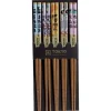 Oldenhof eetstokjes 22,5 cm hout Comic Dragon 5 stuks
