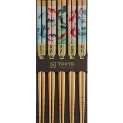 Oldenhof eetstokjes 22,5 cm hout Fishbones 5 stuks