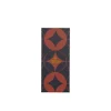 Oldenhof eetstokjes 22,5 cm Red Black 5 stuks