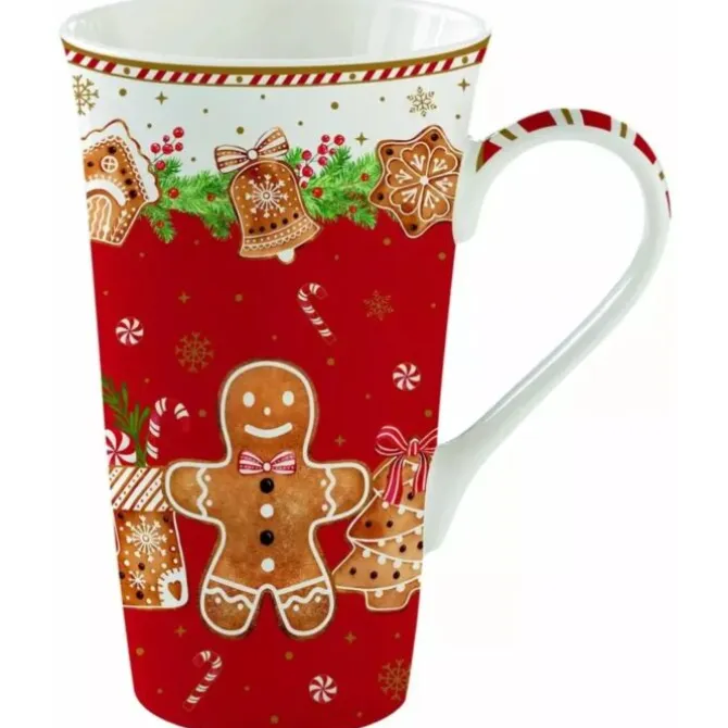 Oldenhof Fancy Gingerbread mok 600 ml porselein
