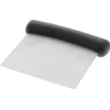 Oldenhof flexibele deegschraper 11 x 8,5 cm rvs zwart