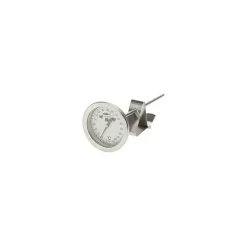 Oldenhof frituurthermometer met klem rond rvs
