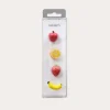 Oldenhof Fruit koelkastmagneten 4-delig
