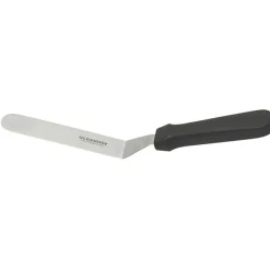 Oldenhof gebogen glaceermes 15 cm rvs