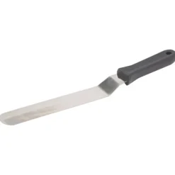 Oldenhof gebogen glaceermes 25 cm rvs