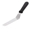 Oldenhof geknikt paletmes 20 cm rvs zwart