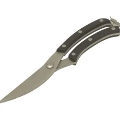 Oldenhof gevogelteschaar 25 cm rvs zwart