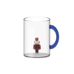 Oldenhof glazen mok met nutcracker 420 ml