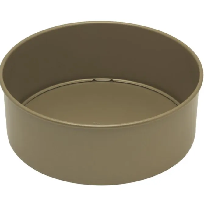 Oldenhof Golden Heritage hoge taartvorm met uitneembare bodem ø 26 cm staal