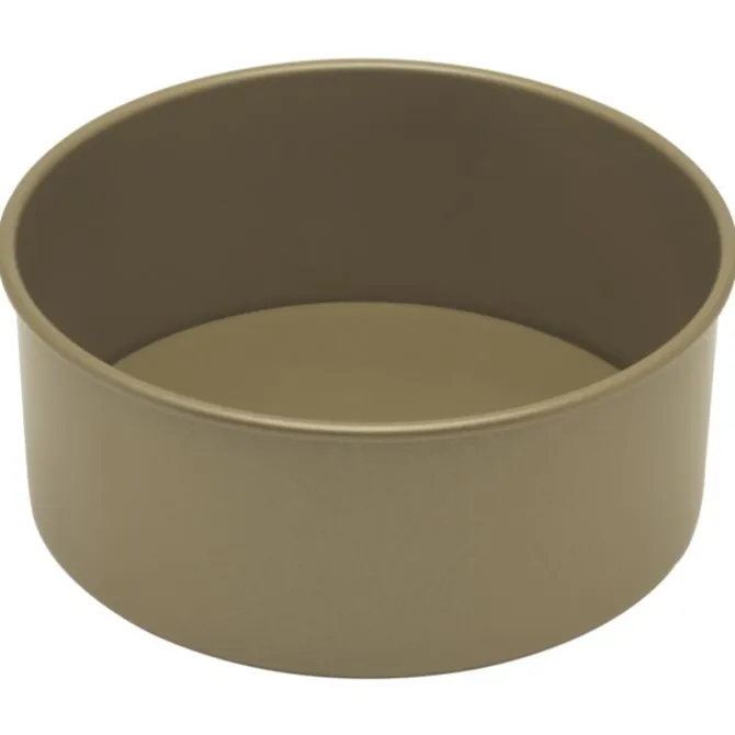 Oldenhof Golden Heritage hoge taartvorm met uitneembare bodem ø 21 cm staal