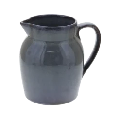 Oldenhof 1821 Hazelnut karaf 1 liter aardewerk olijfgrijs
