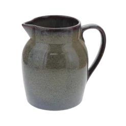 Oldenhof 1821 Hazelnut karaf 1 liter aardewerk mosgroen