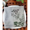 Oldenhof Herbs servet 45 x 45 cm linnen 6 stuks