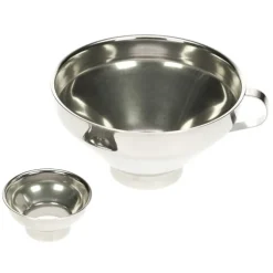 Oldenhof jamtrechter 14 cm rvs glans