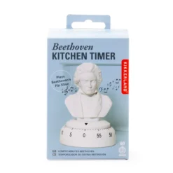 Oldenhof keukentimer Beethoven wit 11,4 x ∅ 5,7 cm