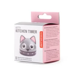 Oldenhof keukentimer kat grijs ∅ 6 cm