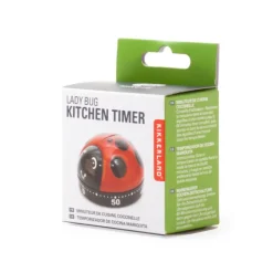 Oldenhof keukentimer lieveheersbeestje rood ∅ 4,5 cm