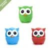 Oldenhof keukentimer uil 7 x 6,3 cm blauw, groen of rood