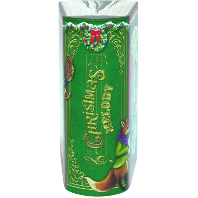 Oldenhof koekblik Kerstboek Christmas Melody 1,75 liter groe